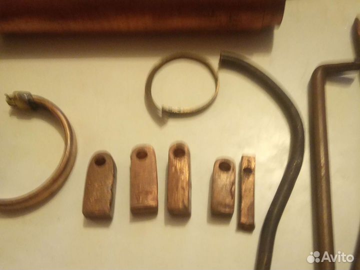 Детали из меди,катушка проволоки 0,2 мм