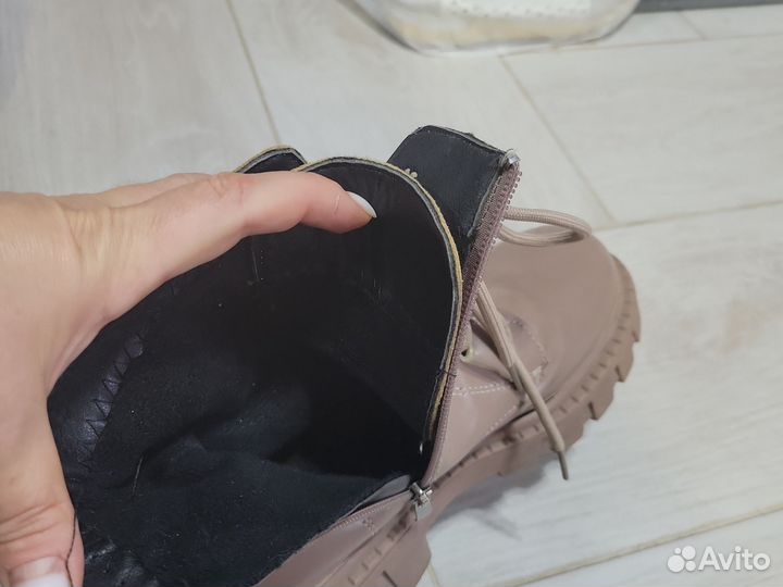 Ботинки демисезонные для девочки 36