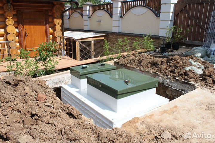 Септики, колодцы