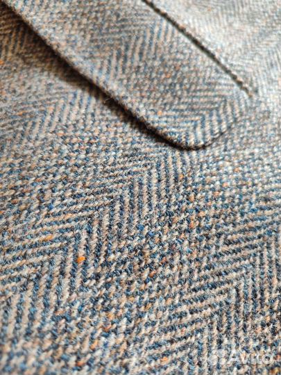 Твидовый винтажный пиджак Harris Tweed