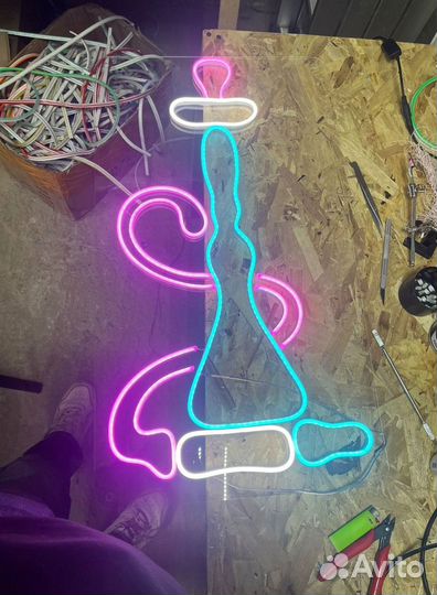 Неоновая вывеска на заказ