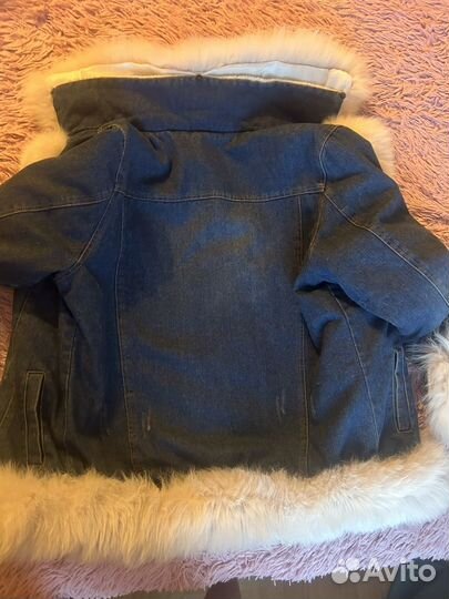 Парка с натуральным мехом 46 48