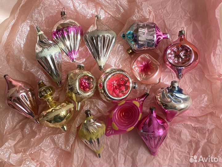 Елочные игрушки СССР Культигрушка