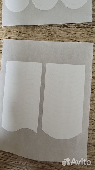 Наклейки, трафареты для французского маникюра MIX