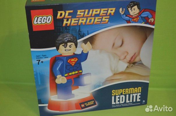 Фонарик-ночник lego(оригинал) супергерои