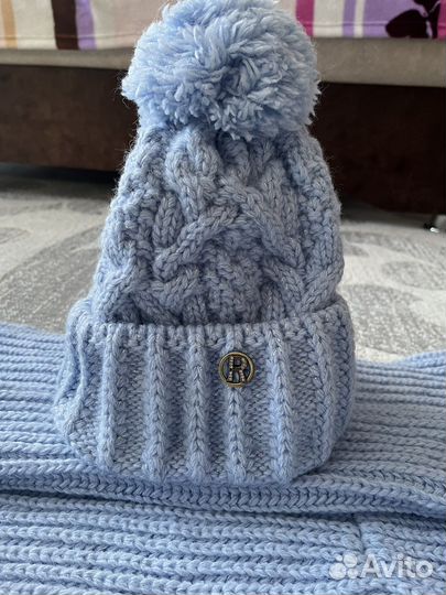 Комплект шапка и шарф