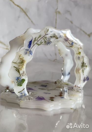 Салфетница и подстаканники Подарочный набор