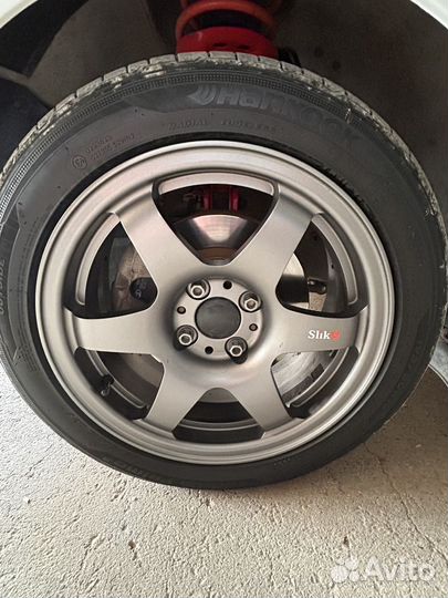 Слик Диски с резиной r15