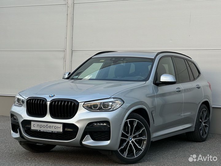 BMW X3 2.0 AT, 2020, 57 688 км