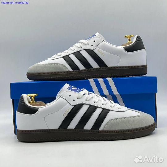 Кроссовки Adidas Samba (лучшее качество) (Арт.6487