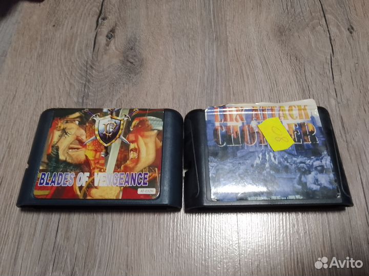 Картриджи sega 16 бит