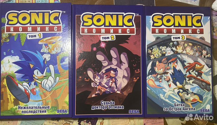 Sonic комикс