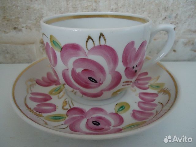 Чайный сервиз Вербилки. СССР 70-е