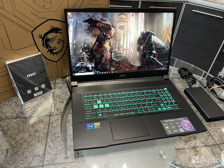 Как новый MSI Katana 17 4070 i7 12650H 16 1 TB