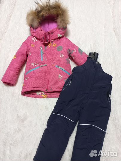 Зимний костюм для девочки