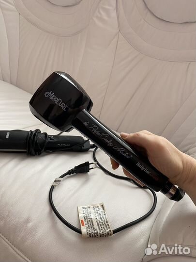 Электрощипцы BaByliss Pro Miracurl и утюжок Vitek