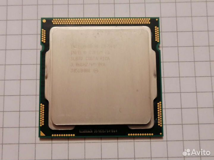 Процессор intel core i3 540 сокет 1156