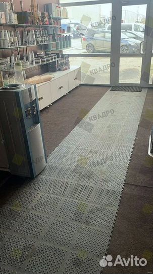 Пвх плитка для пола гаража