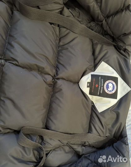 Пуховик canada goose женский