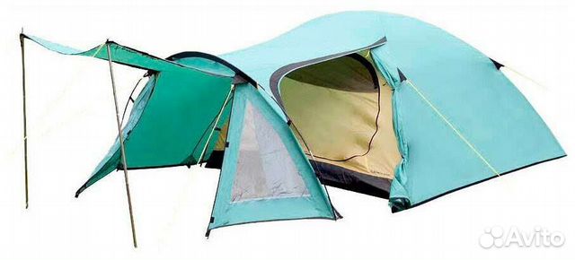 Палатка трекинговая трехместная campland Lizard 3 объявление продам