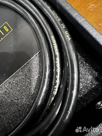 Nirvana Audio rca-rca cables