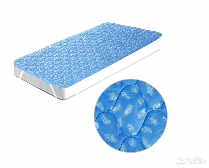 Новый наматрасник на резинке 140*200. Доставка