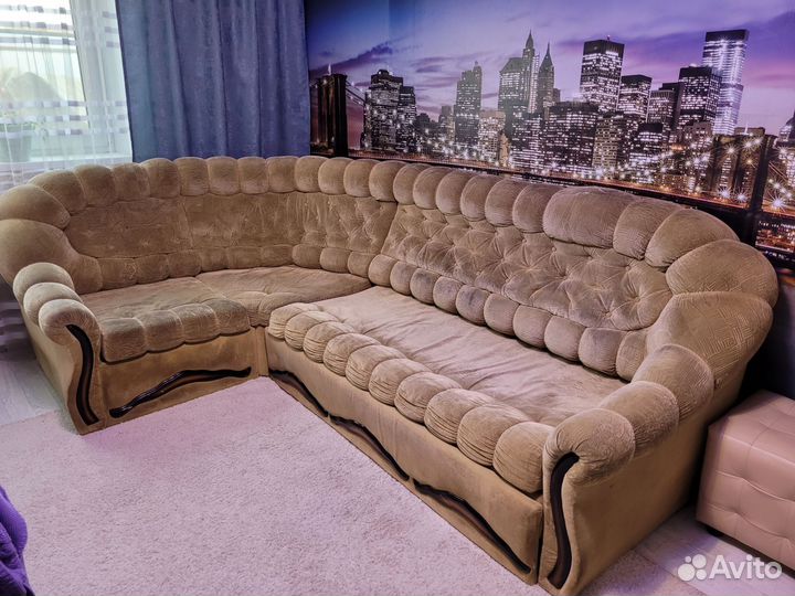Угловой диван бу