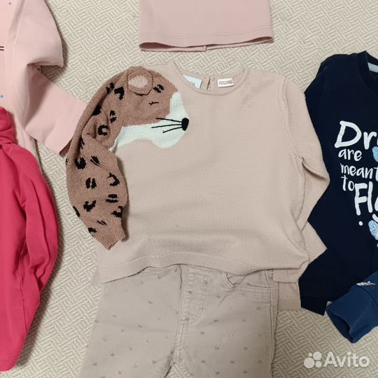 Вещи пакетом на девочку 86 92 98