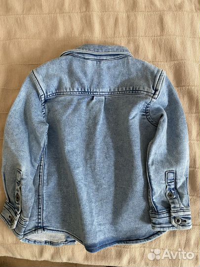 Джинсовая рубашка мальчику 92 reserved