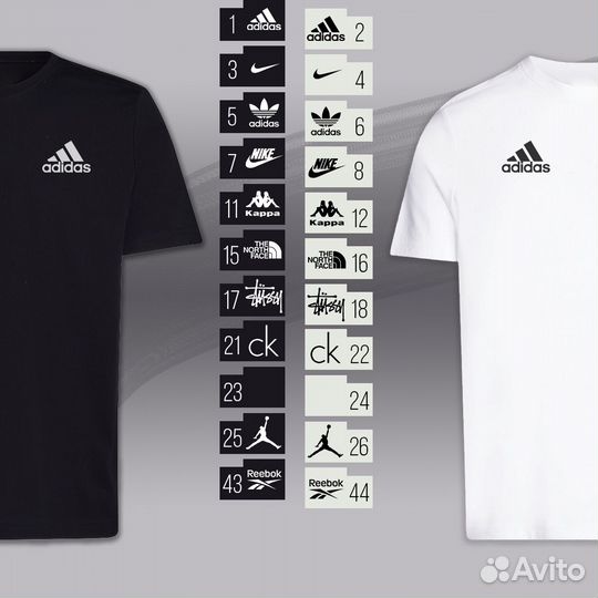 Футболки из хлопка adidas originals