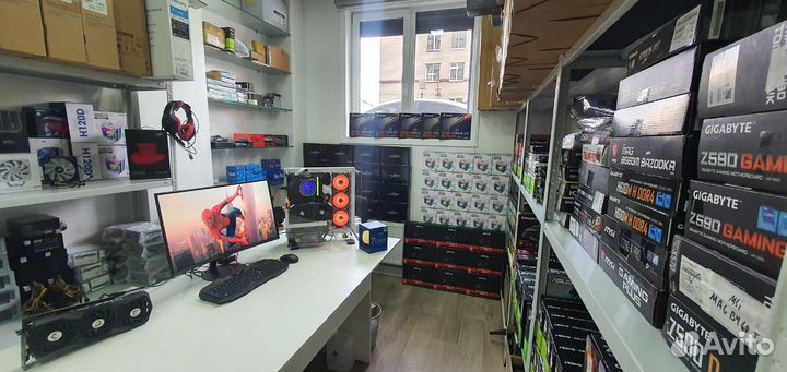Игровой компьютер i5 10400F/SSD 500Gb/RTX 2060S
