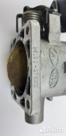 Дроссельная заслонка Kia Sorento BL D4CB 2008