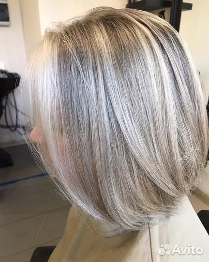 Парикмахер, сложное окрашивание,бразильский блонд