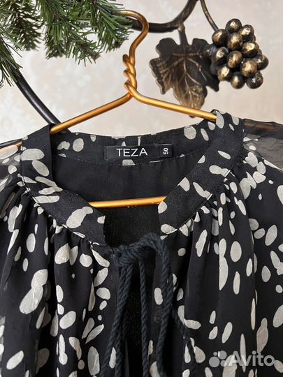 Шифоновое платье 50-52