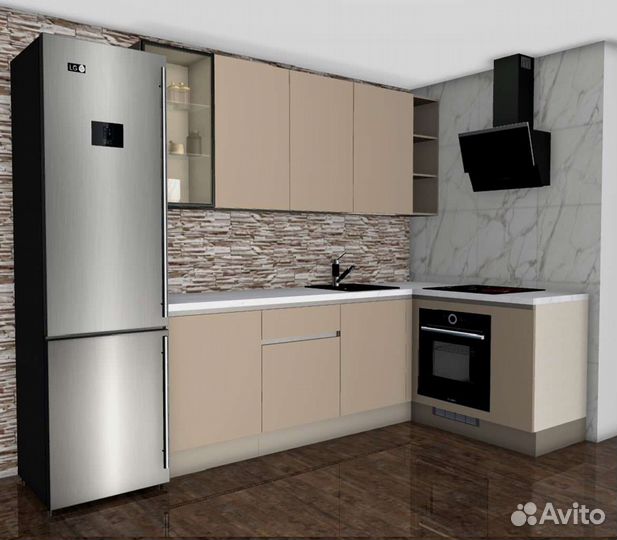 Кухня на заказ по индивидуальным размерам