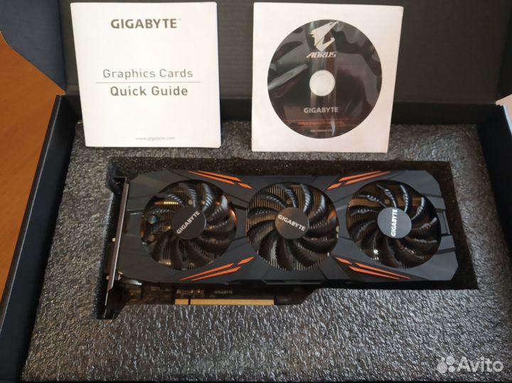 Видеокарта gigabayte geforce GTX 1070 TI 8 GB