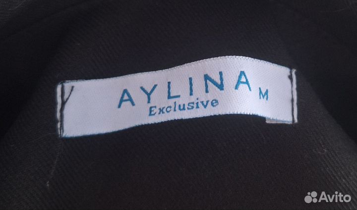 Укороченный пиджак чёрный