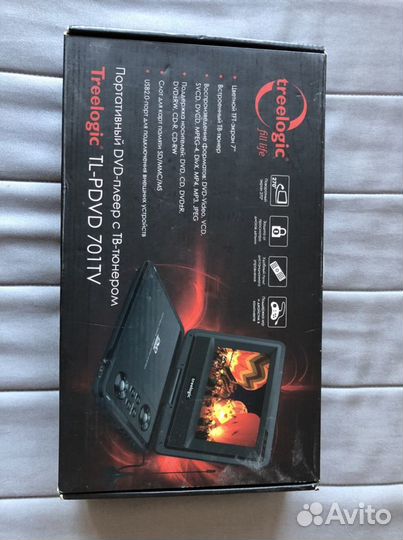 Портативный видеопроигрыватель с тв и играми