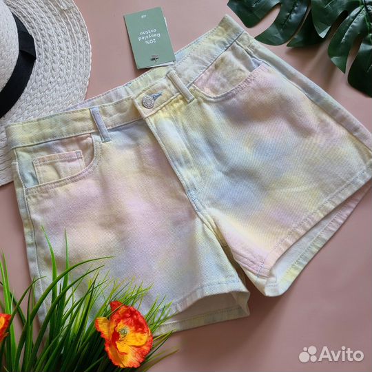 Шорты джинсовые новые H&M для девочки 164 170
