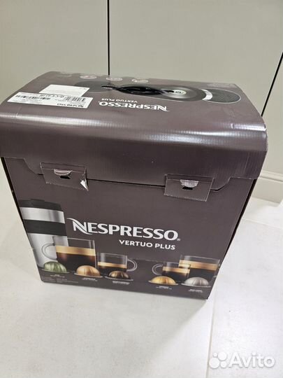 Капсульная кофемашина nespresso vertuo plus