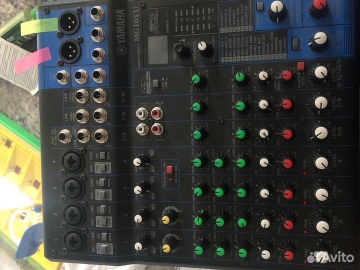 Микшерный пульт yamaha MG10XU