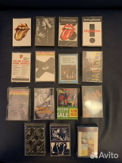 The Rolling Stones студийные кассеты