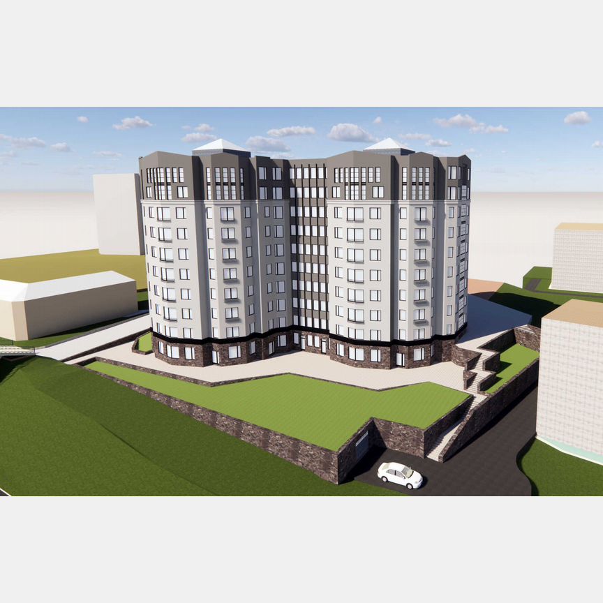 2-к. квартира, 46,2 м², 4/7 эт.