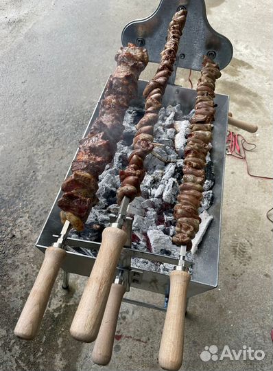 Мангал с электроприводом