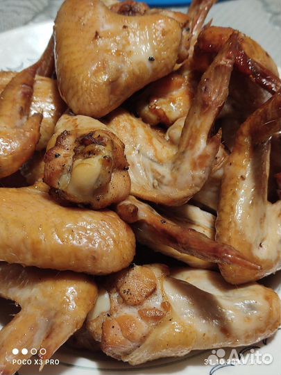 Крылья копченые