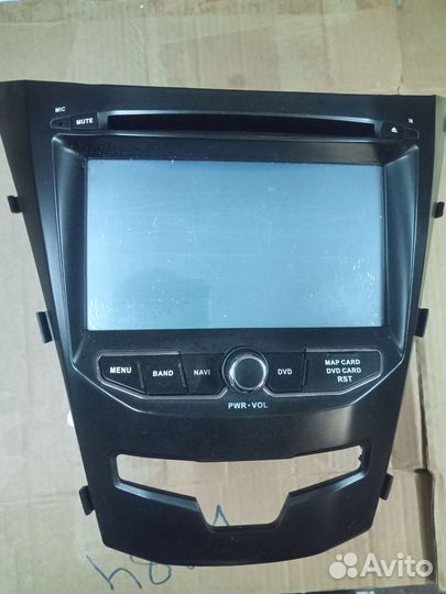 Магнитола на разбор, ssangyong actyon new 2013