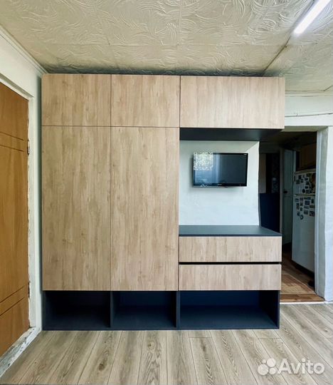 Стенка шкаф с тв зоной