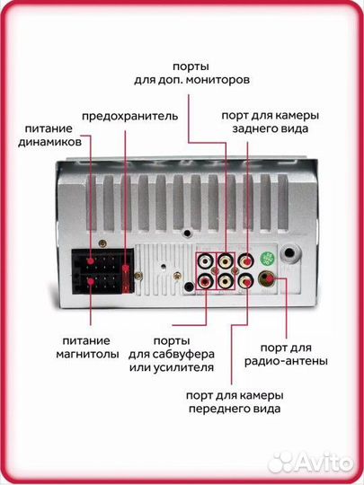 Автомагнитола Pioneer 2din