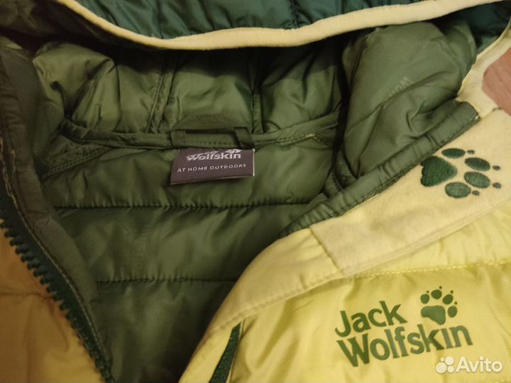 Куртка для подростка jack wolfskin