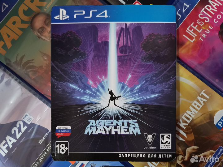 PS4 Agents of Mayhem